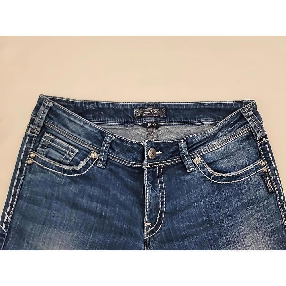 Silver Jeans Co Suki Bootcut Jeans Womens 32/32 medium wash Denim